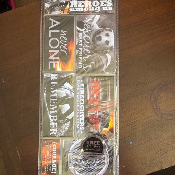 Firefighter Themed Sticker Set - Picture 4 of 9